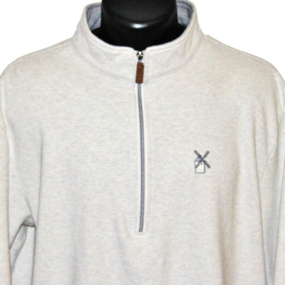 SHARP QUIXOTE CLUB Straight Down Tour Design Midweight Cotton Pullover, XL
